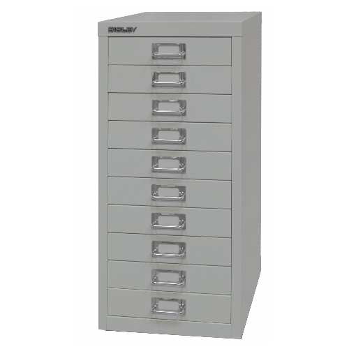 BISLEY MultiDrawer Schubladenschrank 29er Serie DIN A4 > 10 Schubladen à H 51 mm