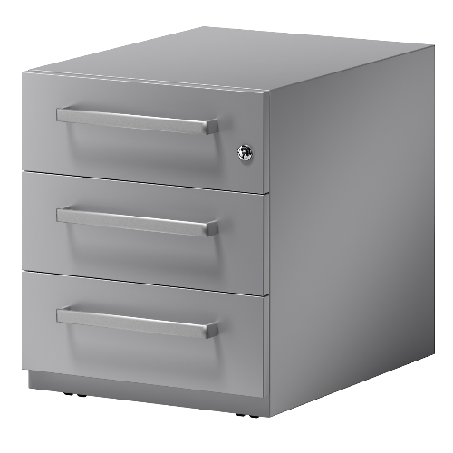 BISLEY Note™ Rollcontainer 565 mm Tief • Mobiler Schreibtisch- Beistellschrank