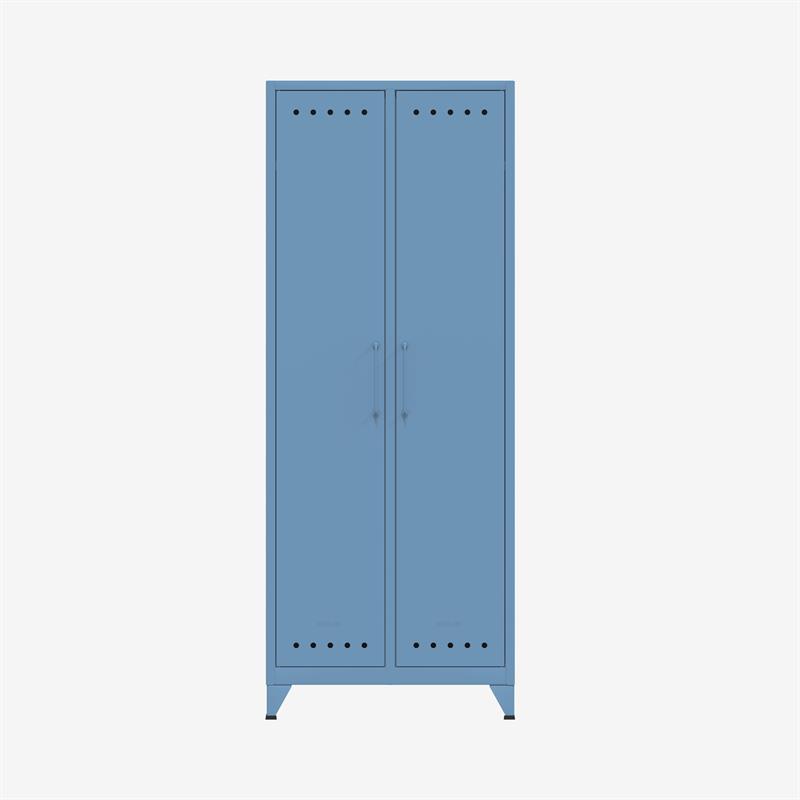 BISLEY Fern Maxi Kleiderschrank inkl. 1 Fachboden & Kleiderstange • 510 mm Tief
