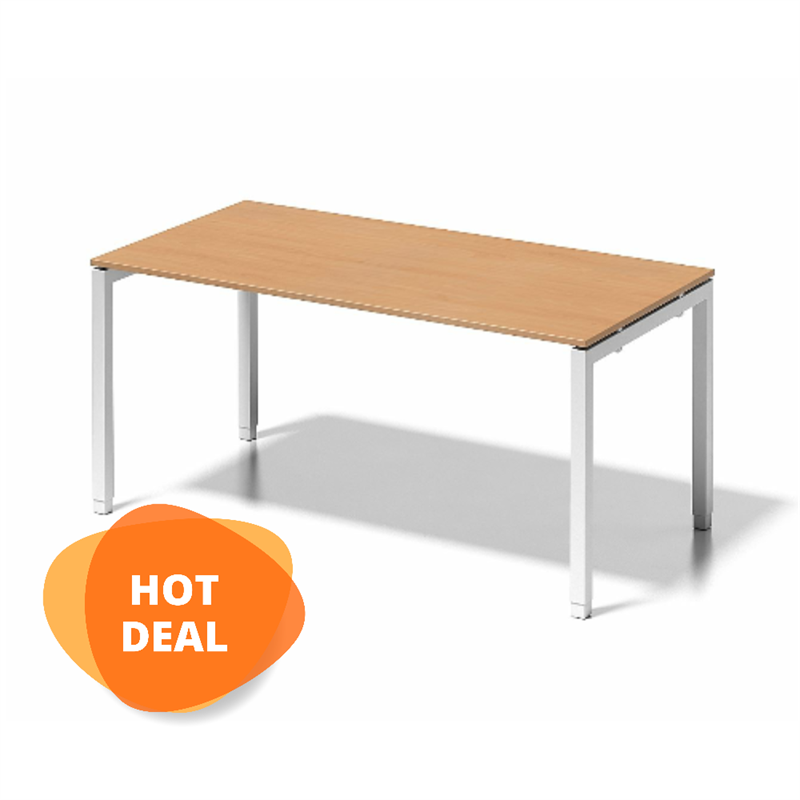 BISLEY CITO Schreibtisch 1.600 mm Breit • Höheneinstellbares U-Fußgestell