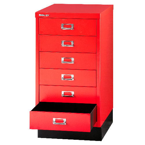 BISLEY MultiDrawer Schubladenschrank 29er Serie DIN A3 > 6 Schubladen à H 87 mm