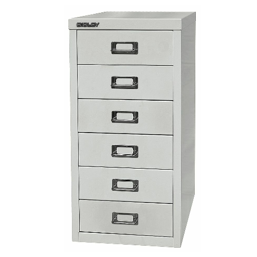 BISLEY MultiDrawer Schubladenschrank 29er Serie DIN A4 > 6 Schubladen à H 87 mm