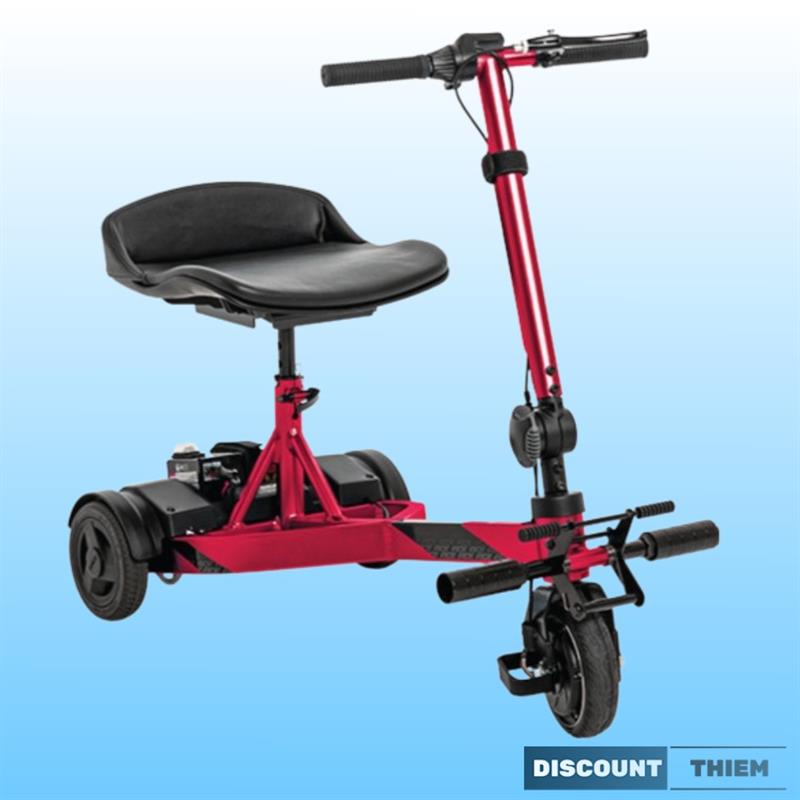 PRIDE iRide 3-Rad Reise-Elektroscooter • Elektromobil nur 19 kg • 6 KM/H