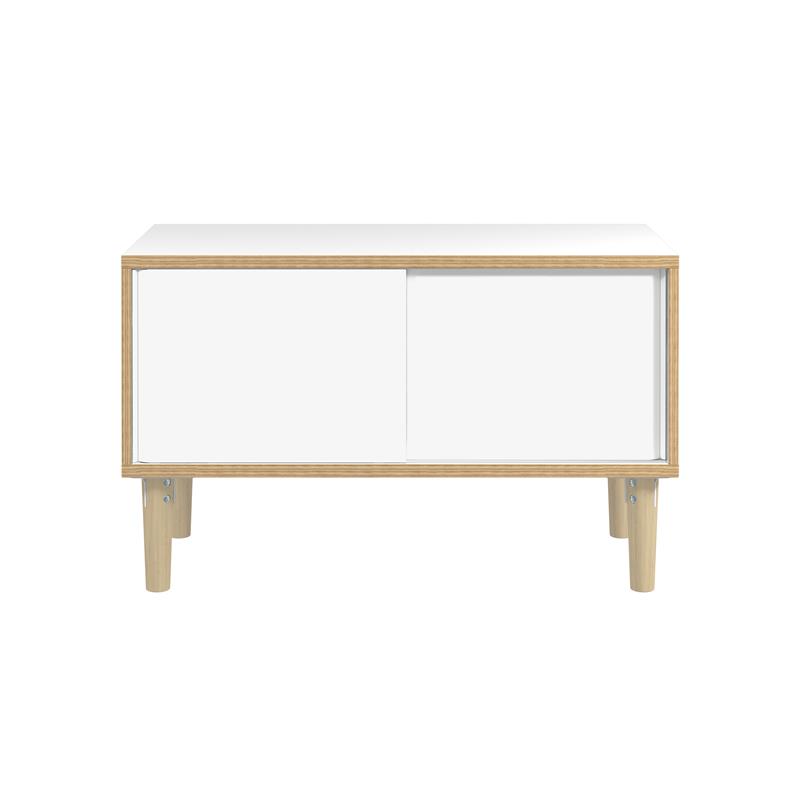 BISLEY Poise Sideboard mit Schiebetüren • Breite 1.000 mm > 450 mm Tief