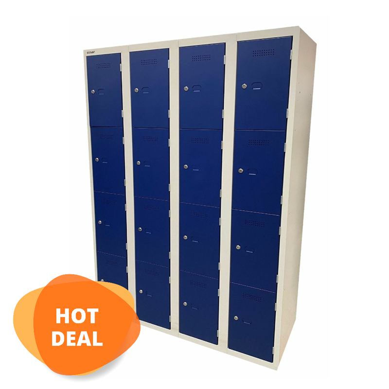 BISLEY Primary Locker Garderoben- Schließfachschrank • Wertfachspind 600 mm Tief