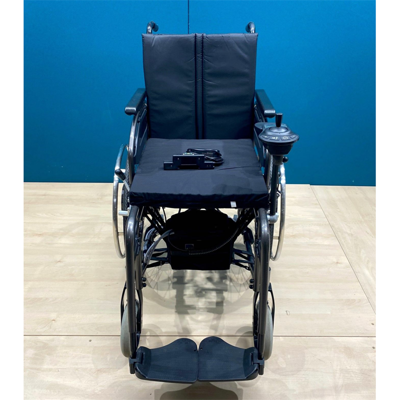 AAT Alber Solo B Elektroantrieb im Set mit Rollstuhl • Sitzbreite 43 cm