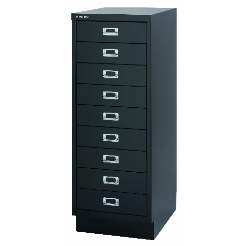 BISLEY MultiDrawer Schubladenschrank 39er Serie DIN A3 > 9 Schubladen à H 87 mm