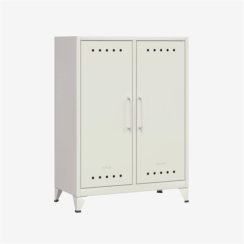 BISLEY Fern Middle Sideboard • Aufbewahrungsschrank • Retro-Industrial Design