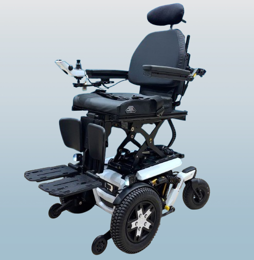 PRIDE QUANTUM 4Front Elektrorollstuhl mit Sitzhub & Liegefunktion • 6 KM/H