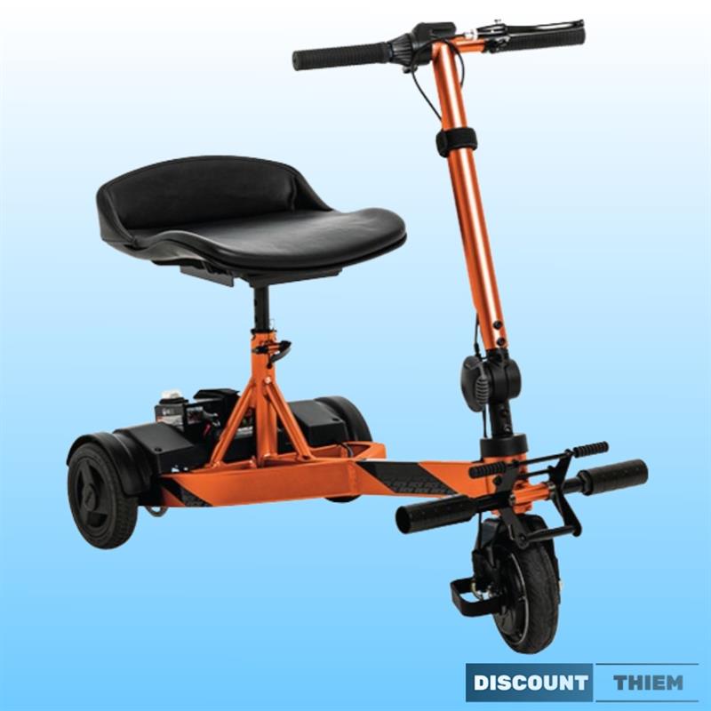 PRIDE iRide 3-Rad Reise-Elektroscooter • Elektromobil nur 19 kg • 6 KM/H