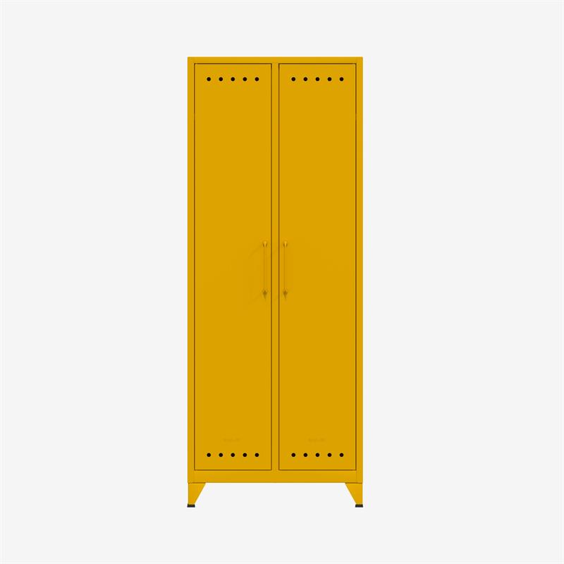 BISLEY Fern Maxi Kleiderschrank inkl. 1 Fachboden & Kleiderstange • 510 mm Tief