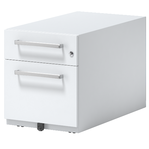 BISLEY Note™ Rollcontainer 775 mm Tief • Mobiler Schreibtisch- Beistellschrank