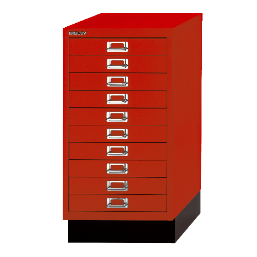 BISLEY MultiDrawer Schubladenschrank 29er Serie DIN A3 > 10 Schubladen à H 51 mm