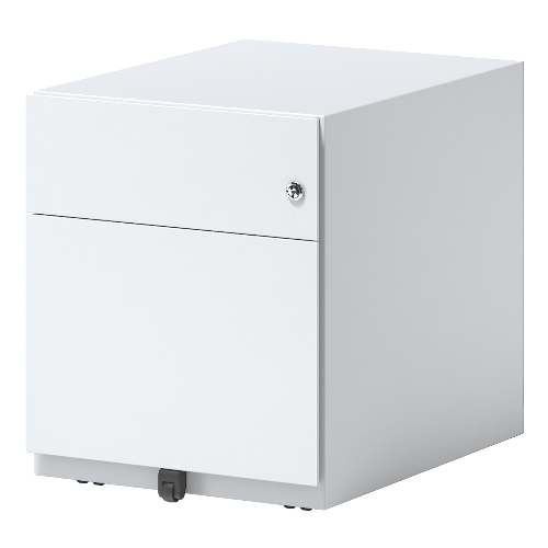 BISLEY Note™ Rollcontainer 565 mm Tief • Mobiler Schreibtisch- Beistellschrank
