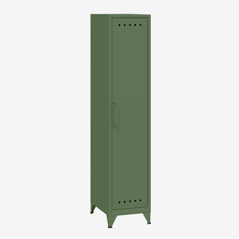 BISLEY Fern Garderobenschrank mit Hutboden und Kleiderstange • 510 mm Tief