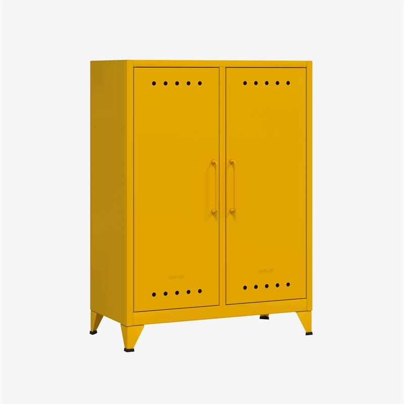 BISLEY Fern Middle Sideboard • Aufbewahrungsschrank • Retro-Industrial Design