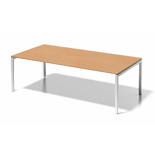 BISLEY CITO Konferenztisch 2.400 mm Breit • Höhenfixiertes U-Fußgestell